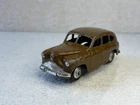 Early Vintage Dinky Toys 1:43 Standard Vanguard In Brown With Steel Hubs