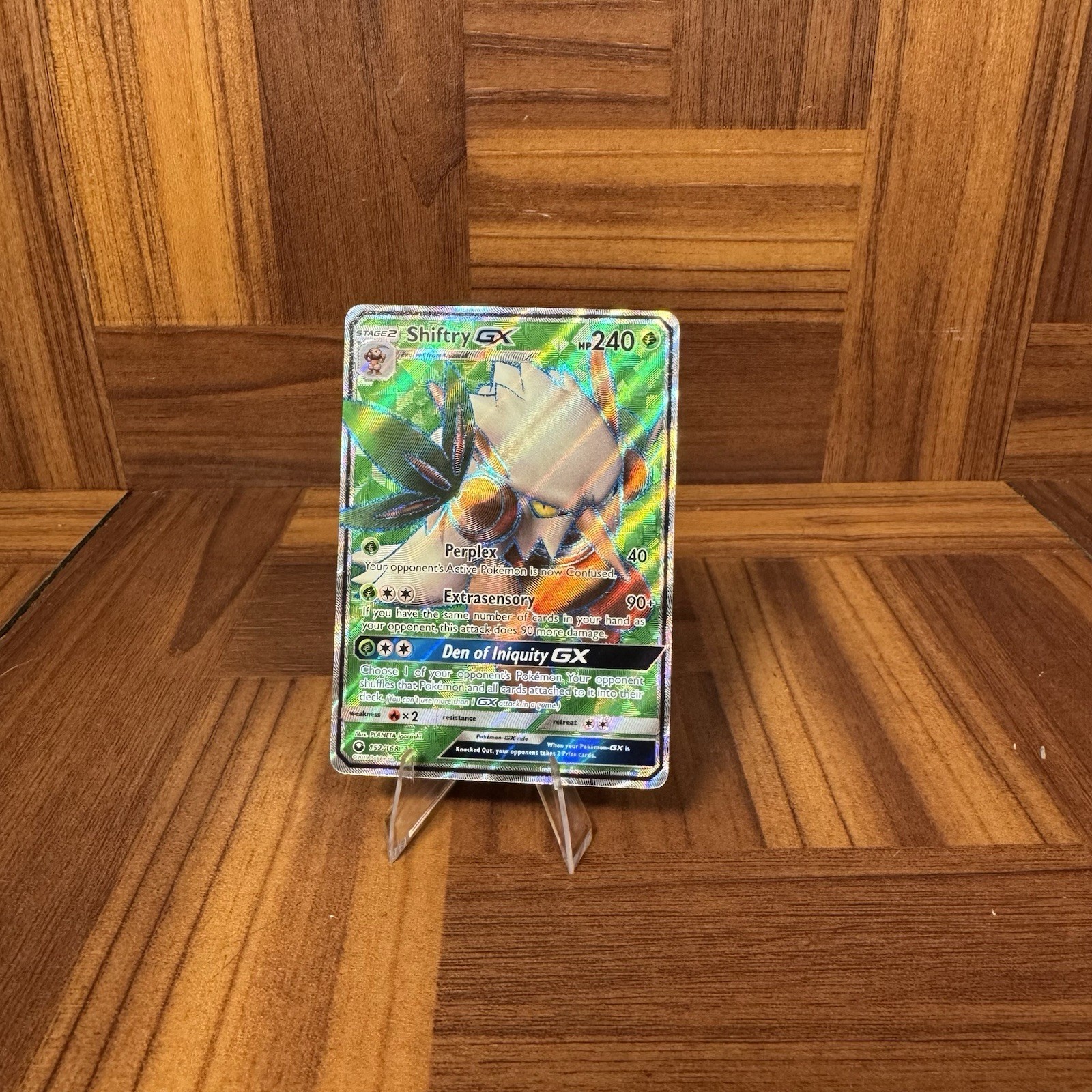 Shiftry GX (152/168) - Celestial Storm - Full Art -  Pokemon TCG