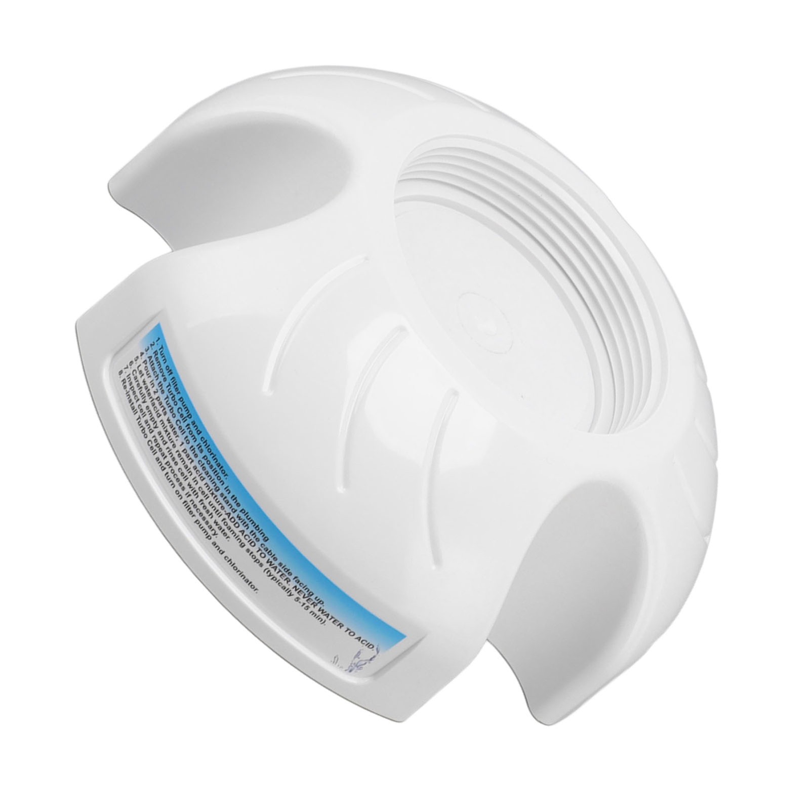 Soporte de limpieza de piscina de alta resistencia para fácil mantenimiento de celdas de sal