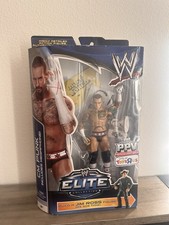 SIGNED WWE Elite Collection CM PUNK Figure JSA AUTHENTIC Rare PPV Jim Ross