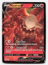 Heatran V 025/189 Holo V Rare Astral Radiance Pokemon Holo NM
