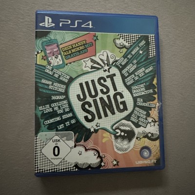 Playstation 4 Spiel Just Sing Singspiel PS4 Zustand: gut