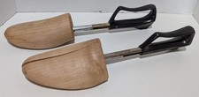 2 HANOVER Cedar Wood Shoe Tree Stretcher Size 5 Shaper Split Toe Lot E