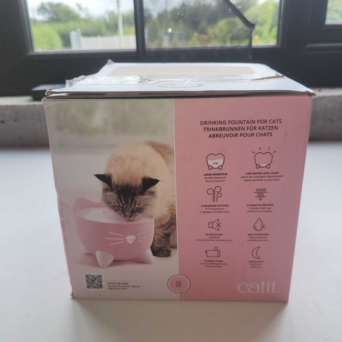 Fontana per Acqua per Gatti da Bere, GIOTOHUN a Forma di Rubinetto 67oz/2L Fontana per Gatti - Foto 14 di 15