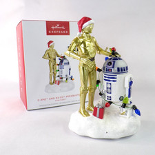 Star Wars  C-3PO AND R2-D2 PEEKBUSTER  Hallmark Christmas Tree Ornament  2024