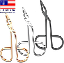 3-Piece Tweezers Set Scissor Handle Slant Tip Eyebrow Tweezers Eyebrow Plucker T