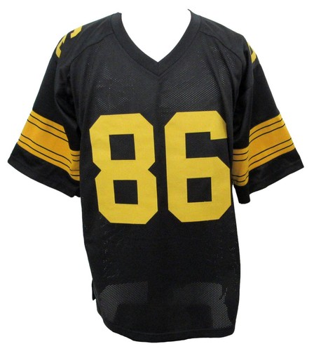 Hines Ward Signed/Autographed Steelers Black/Yellow Custom Jersey Beckett 194777 - Picture 3 of 5