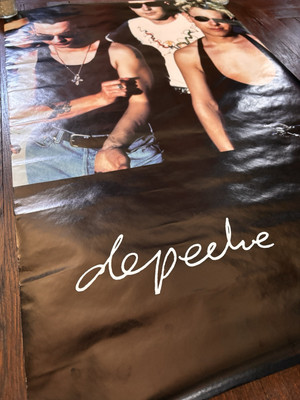 Vintage 1990 Depeche Mode-Funky #3290 Poster 22x34.5” 90's | eBay