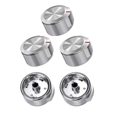 5pcs W11156487 Stove Knob Replacement For KitchenAid Gas Range Burner W10823529