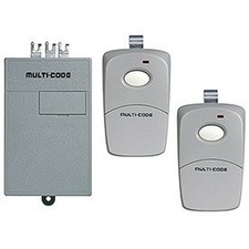 Linear MCS2022 Multi Double Garage Door Radio Controls with Receiver and 2 Tr...