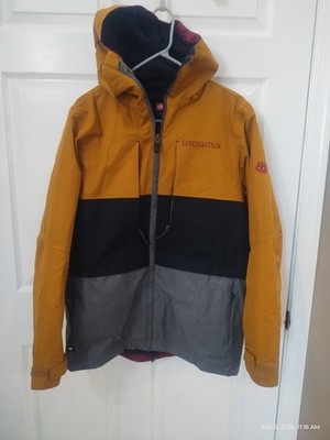 686 Smarty 3 In 1 Form Jacket (S) Carmel Color Block