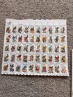 Vintage 1970 1980 Bird Stamps Book Sticker — photo 2