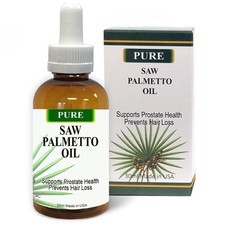 Pure Saw Palmetto Oil Organic Natural 60-90-day Supply Unlike Inefficient Pow...