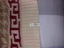 Maglione Bicolore tg XL beige