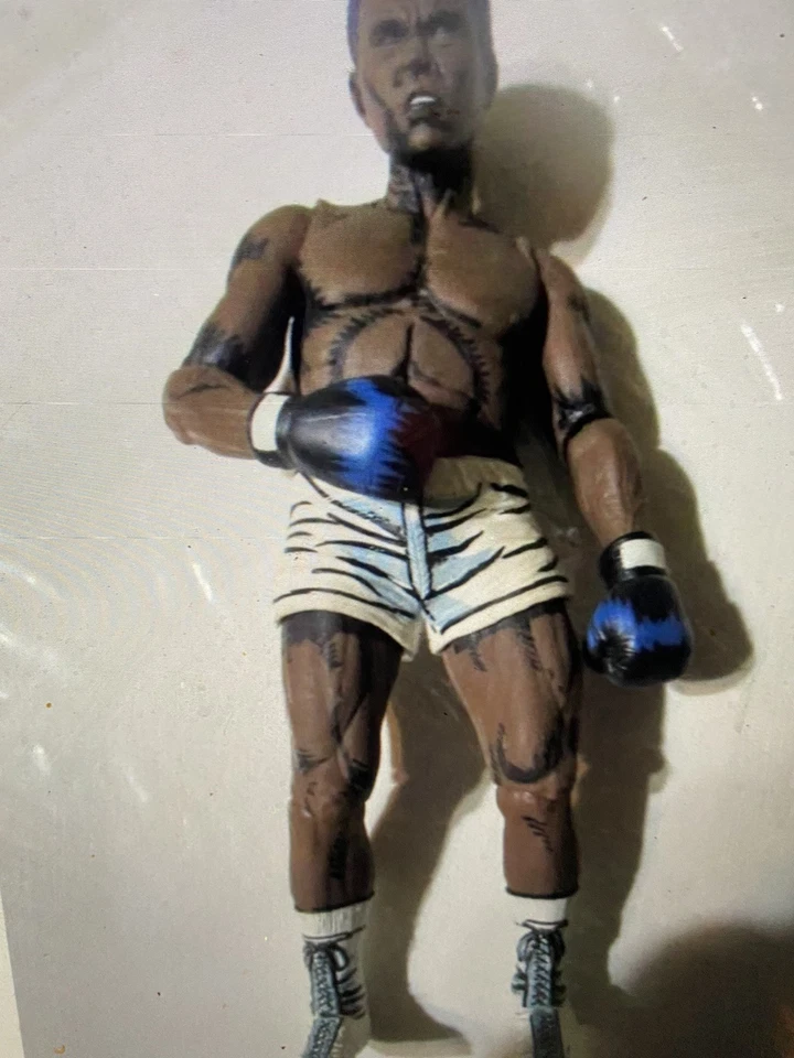 FIGURA DE ACCIÓN DUAL MUHAMMAD ALI NECA REEL TOYS DC Foto 2 de 3