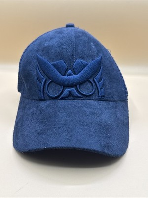 B-OWL Suede Blue Hat Trucker Mesh Cap B-Your own Owl