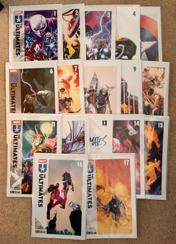 Marvel - The Ultimates Lot #1-17 (all 1st Cover A)