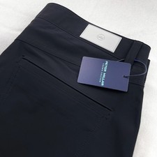 Peter Millar Crown Crafted Bingham Performance 5 Pocket Pants Black 35x32 185