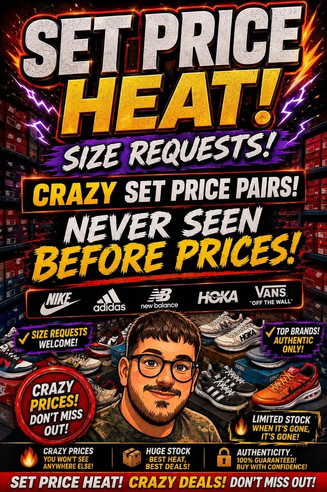 SET PRICE HEAT🔥SIZE REQUESTS CRAZY FLASH DEALS🚨NEVER SEEN BEFORE PRICES!