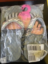 Pedi Couture XL Bump Grey Womens Slippers brand new