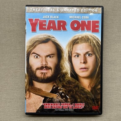 Year One (DVD 2009 Unrated) Stone Age Comedy Jack Black Michael Cera Oliver Plat