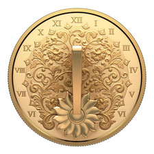 2025 Canada $20 The Gilded Sundial - Fine Silver Coin