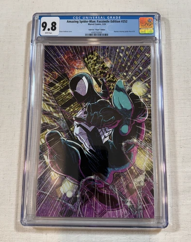 AMAZING SPIDER-MAN: FACSIMILE EDITION #252, CGC 9.8, Andrews "Virgin" Edition
