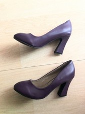 Beaux escarpins pourpre, quasi neufs taille 41 Sergio Todzi,  en ville ou soirée