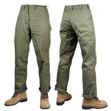 WW II U.S. Replica HBT USMC Trousers Tactical Pants Casual Vintage Overalls