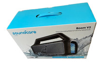 Anker Soundcore Boom 2 Bluetooth Speaker Outdoor Waterproof Bass LED 24H NEW