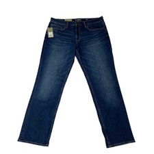 Goodfellow  Co Mens 36x32 Straight Leg Jeans Dark Wash Denim Casper PL6PR NEW