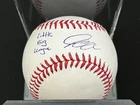 PETE CROW-ARMSTRONG Signed Baseball Auto Inscription "Little Big League" FFNY
