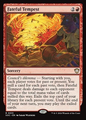 Fateful Tempest Commander: Secrets of Strixhaven MTG