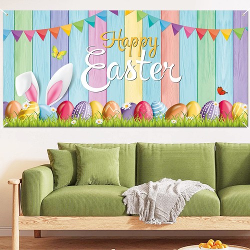 Easter Garage Door Decoration Happy Easter Garage Door Banner Large Easter Bu - Bild 6 von 8