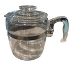 Vtg Pyrex 7756B Percolator 6 Cup Coffee Pot Made in USA  - Pot and Lid Only