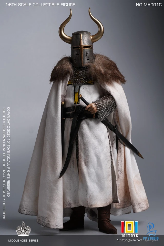 101TOYS X PP STUDIO MA001C Middle Ages Teutonic Grand Commandant 1/6 Figure - Image 4 of 4