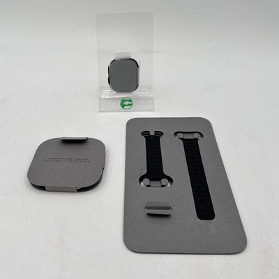 New Unlocked Apple Watch Ultra 3 49MM Black Titanium Black Alpine Loop MF0Q4LW/A