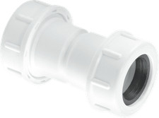 Mcalpine R1M 19/23mm Universal Straight Overflow Connector For Overflow Pipe Ins