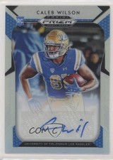 2019 Panini Prizm Draft Picks Silver Caleb Wilson #244 Auto 0l1