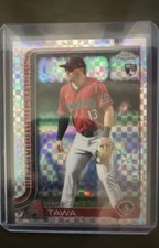 2025 Topps Chrome Update Series - Tim Tawa #USC104 X-Fractor (RC)