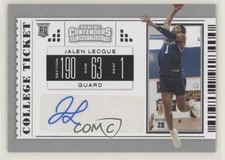 2019-20 Panini Contenders Draft Picks College Ticket Jalen Lecque #119 Auto qp4