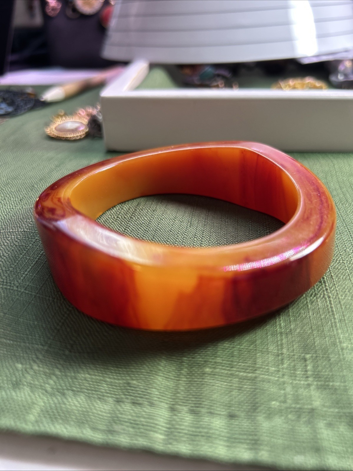 Bakelite Bracelet Bangle - image 1