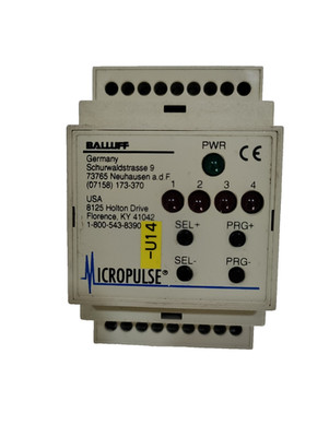 BALLUFF BTM-E1-101 SENSORS MULTI CHANNEL ANALOG OUTPUT PROCESSOR W334