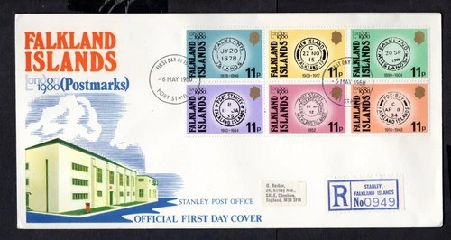 Falkland Islands - London 1980 Postmarks Stamp Show First Day Cover