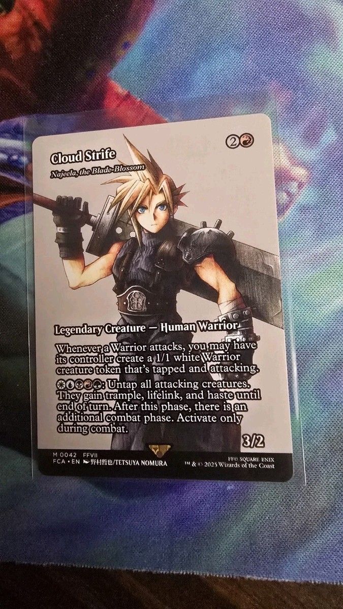 Cloud Strife - Najeela, the Blade-Blossom (Showcase) Final Fantasy