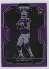 2020 Panini Chronicles Prizm Black Purple 26/125 Jacob Eason #PB-25 0c2