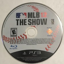 MLB 12 The Show (Sony PlayStation 3, 2012) PS3 Tested
