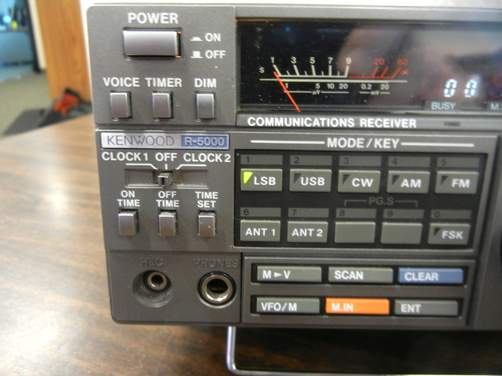Kenwood R-5000 General Coverage Ham Radio HF Bands Receiver SSB CW AM FM CB