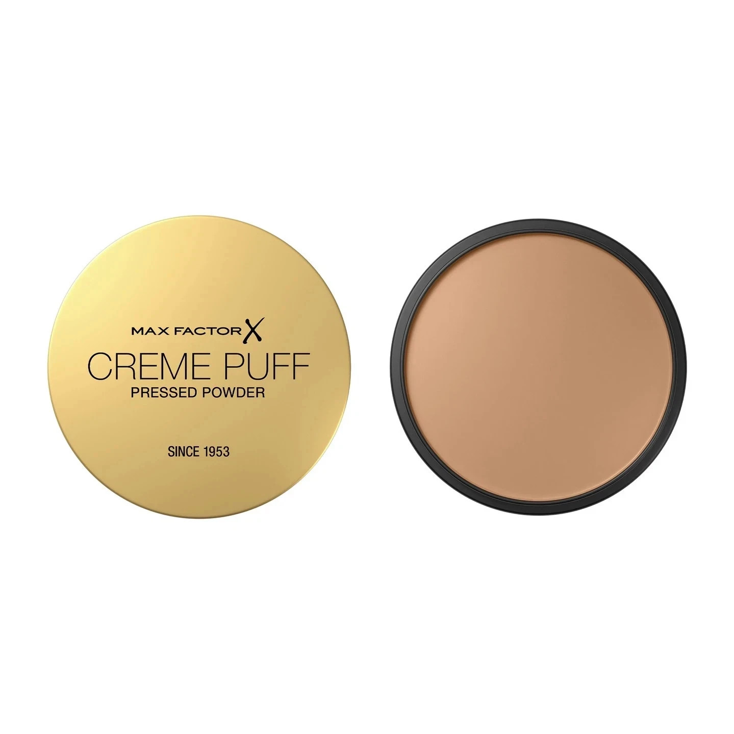 MAX FACTOR Creme Puff Radiant Skin Pressed Compact Powder 013 Nouveau Beige 2PCS