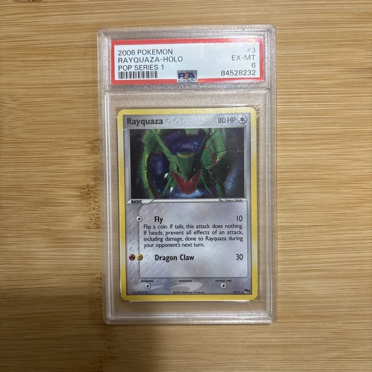 Pokémon TCG Professional Sports Authenticator (PSA) Grade 6